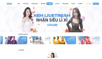 Nhà cái 6686Bet - Nơi trải nghiệm những cảm xúc thăng hoa